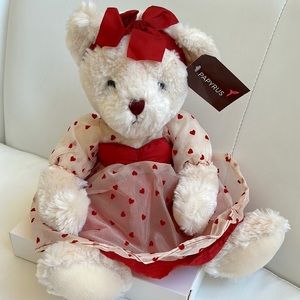 Papyrus Bear in Heart Dress